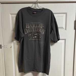 Harley-Davidson Charcoal Short Sleeve Tee